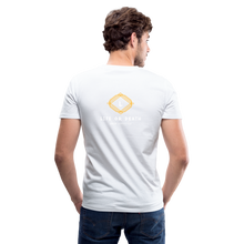 Load image into Gallery viewer, Men's V-Neck T-Shirt - white