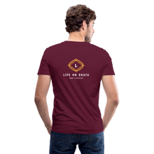 Load image into Gallery viewer, Men's V-Neck T-Shirt - maroon