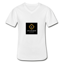 Load image into Gallery viewer, Men's V-Neck T-Shirt - white
