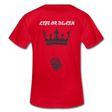 Load image into Gallery viewer, Men's V-Neck T-Shirt - red