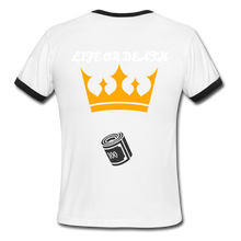 Load image into Gallery viewer, Men's Ringer T-Shirt - white/black