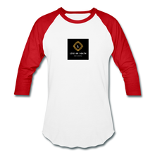 Load image into Gallery viewer, Baseball T-Shirt - white/red