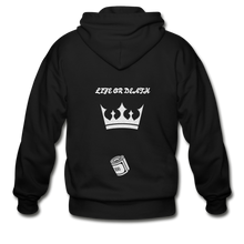 Load image into Gallery viewer, Gildan Heavy Blend Adult Zip Hoodie - black