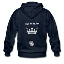 Load image into Gallery viewer, Gildan Heavy Blend Adult Zip Hoodie - navy