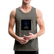 Load image into Gallery viewer, Men’s Premium Tank - asphalt gray