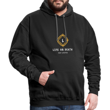 Load image into Gallery viewer, Contrast Hoodie - black/asphalt