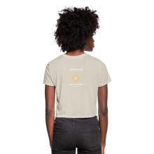Load image into Gallery viewer, Women's Cropped T-Shirt - dust