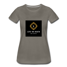 Load image into Gallery viewer, Women’s Premium T-Shirt - asphalt gray