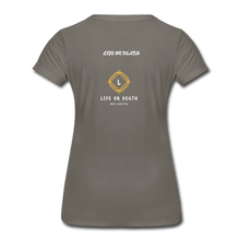 Load image into Gallery viewer, Women’s Premium T-Shirt - asphalt gray
