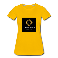 Load image into Gallery viewer, Women’s Premium T-Shirt - sun yellow