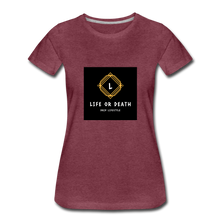 Load image into Gallery viewer, Women’s Premium T-Shirt - heather burgundy