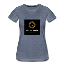 Load image into Gallery viewer, Women’s Premium T-Shirt - heather blue