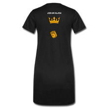 Load image into Gallery viewer, Women's T-Shirt Dress - black