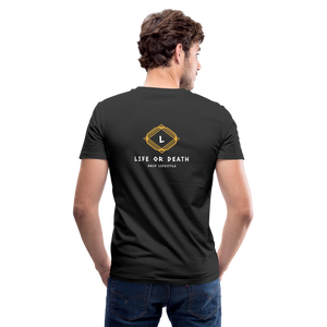 Men's V-Neck T-Shirt - black