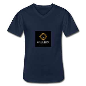 Men's V-Neck T-Shirt - navy