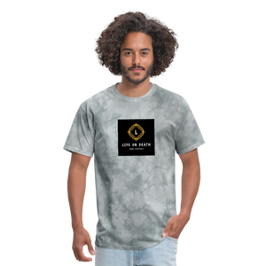Men's T-Shirt - grey tie dye