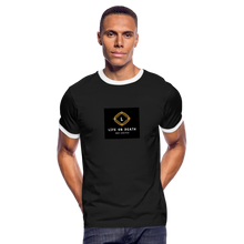 Load image into Gallery viewer, Men&#39;s Ringer T-Shirt - black/white
