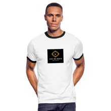 Load image into Gallery viewer, Men&#39;s Ringer T-Shirt - white/black
