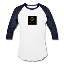 Load image into Gallery viewer, Baseball T-Shirt - white/navy
