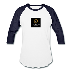 Baseball T-Shirt - white/navy