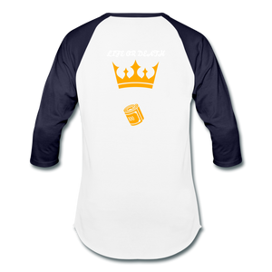Baseball T-Shirt - white/navy