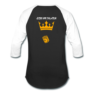 Baseball T-Shirt - black/white
