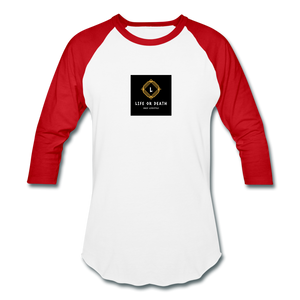 Baseball T-Shirt - white/red