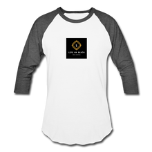 Load image into Gallery viewer, Baseball T-Shirt - white/charcoal
