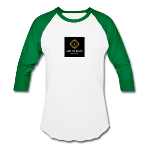 Baseball T-Shirt - white/kelly green