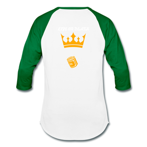 Baseball T-Shirt - white/kelly green