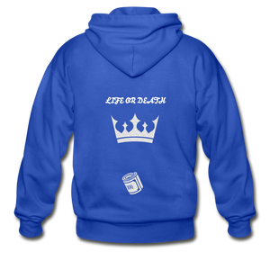Gildan Heavy Blend Adult Zip Hoodie - royal blue