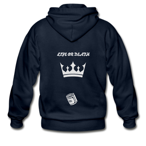 Gildan Heavy Blend Adult Zip Hoodie - navy