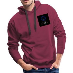 Men’s Premium Hoodie - burgundy