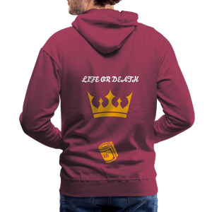 Men’s Premium Hoodie - burgundy