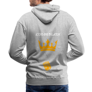 Men’s Premium Hoodie - heather gray