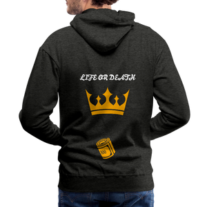Men’s Premium Hoodie - charcoal gray