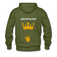 Load image into Gallery viewer, Men’s Premium Hoodie - olive green
