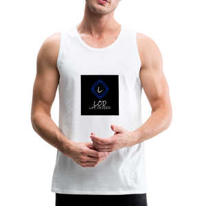 Men’s Premium Tank - white