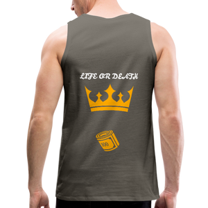 Men’s Premium Tank - asphalt gray