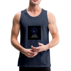 Men’s Premium Tank - navy