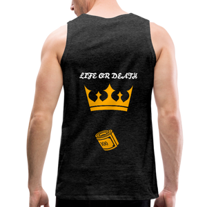 Men’s Premium Tank - charcoal gray