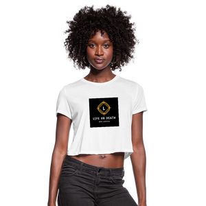 Women's Cropped T-Shirt - white