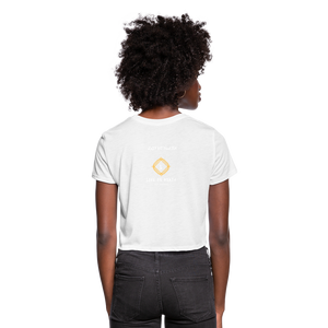Women's Cropped T-Shirt - white