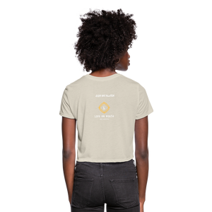 Women's Cropped T-Shirt - dust