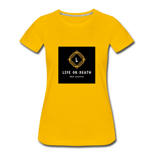 Women’s Premium T-Shirt - sun yellow