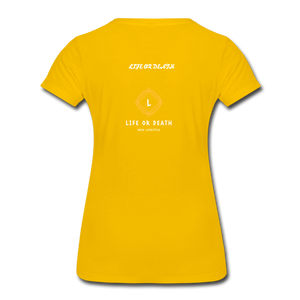 Women’s Premium T-Shirt - sun yellow