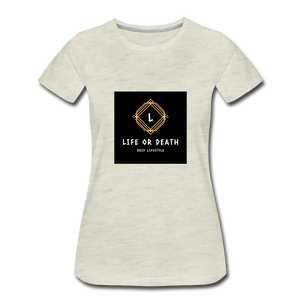 Women’s Premium T-Shirt - heather oatmeal