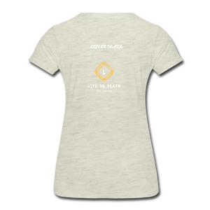 Women’s Premium T-Shirt - heather oatmeal