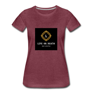 Women’s Premium T-Shirt - heather burgundy
