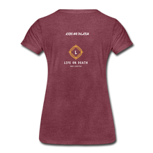 Load image into Gallery viewer, Women’s Premium T-Shirt - heather burgundy
